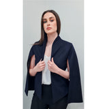 Astound Cape Sleeve Jacket in Black