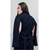 Astound Cape Sleeve Jacket in Black