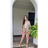 Austere Suede Touch Jacket in Pistachio Green