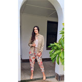 Austere Suede Touch Jacket in Pistachio Green