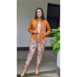 Austere Suede Touch Jacket in Toffee