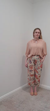 Adapt Cropped Print Pant