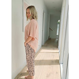 Amaze Oversized Top Peachy Pink