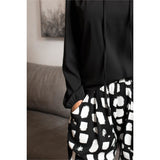 Astor Tie Neck Blouse Long Sleeve