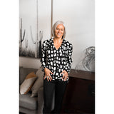 Astor Tie Neck Blouse Long Sleeve