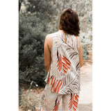 Abyss Sleeveless Top Rust Palm