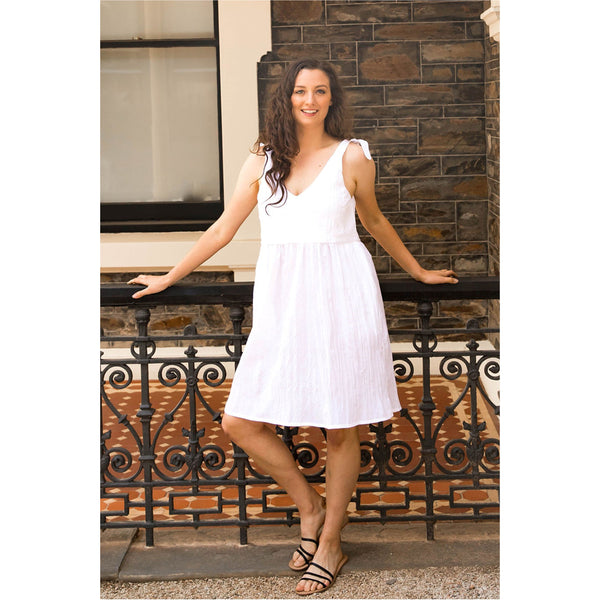 Tampa Summer Dress White